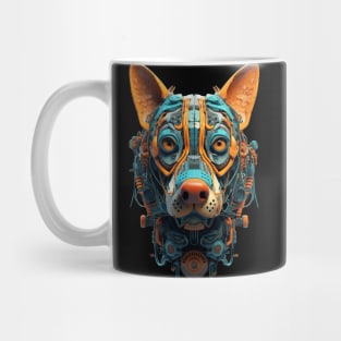 Industrial Punk Dogs by Liza Kraft 11.0 Mug